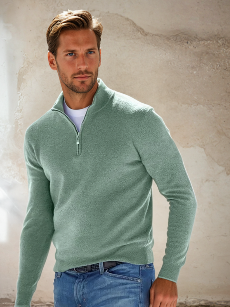 Simon™ | Suéter con cremallera