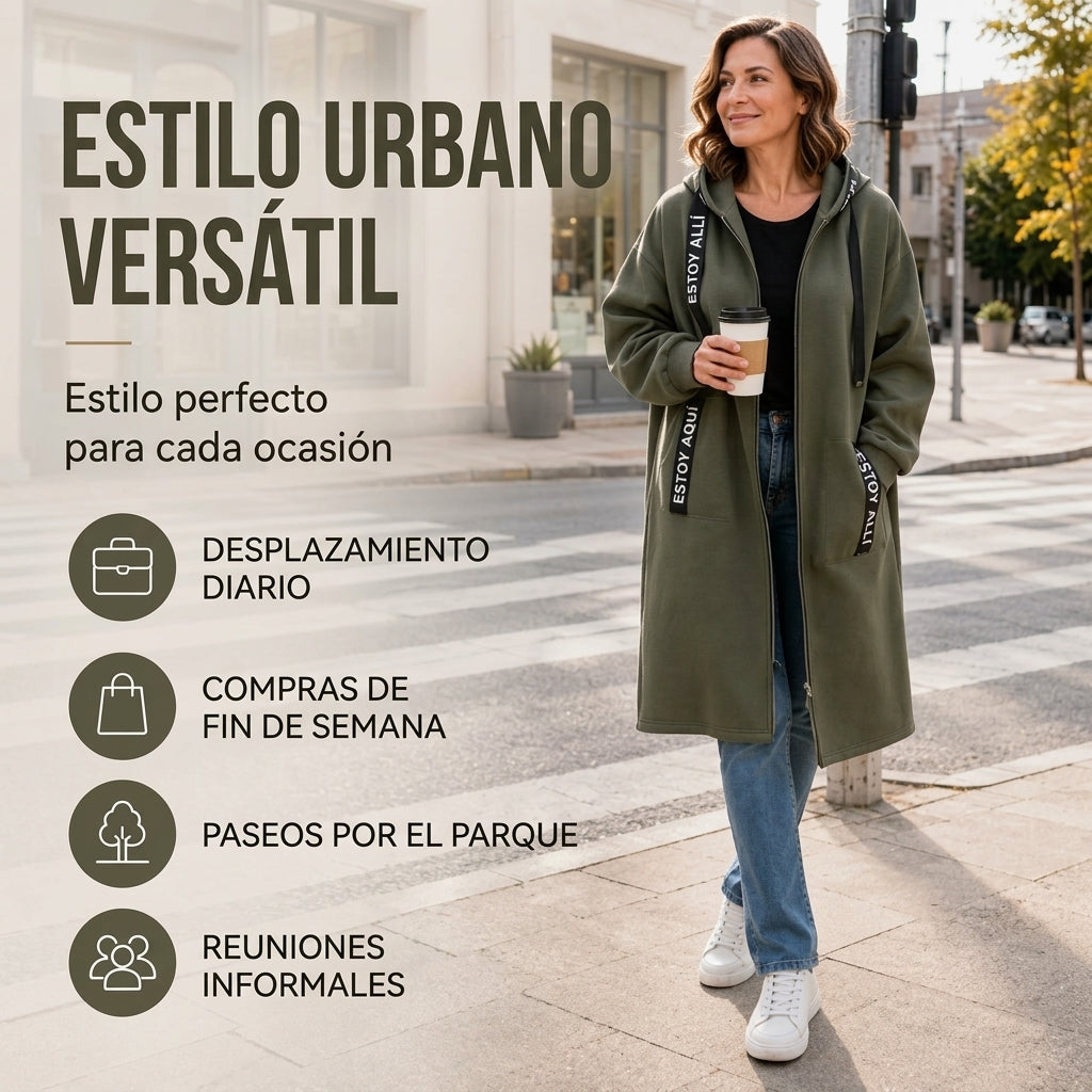 🥳💞 ¡Más de 78.000 vendidas! 🧥 Sudadera con capucha extragrande para mujer 🎁