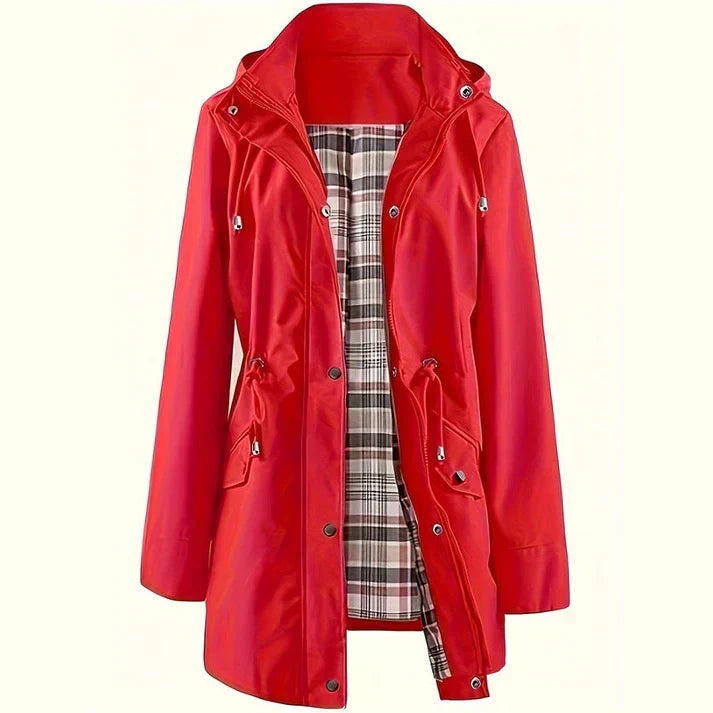💖ÚLTIMO DÍA DE REBAJAS 50% DE DESCUENTO🧥Chaqueta elegante, ligera e impermeable para mujer 🍃-¡Desata estilo y durabilidad en cualquier tormenta!