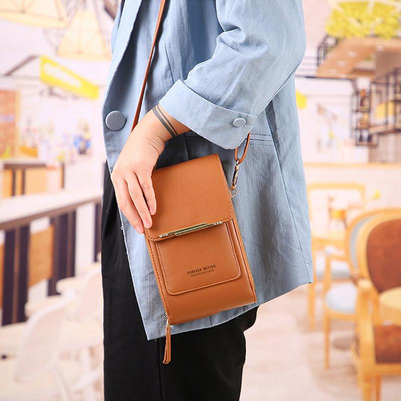 ✨️OFERTA ESPECIAL 2026 – 60 % DE DESCUENTO👜 📱Bolso de hombro para mujer con pantalla táctil: función de carga para el móvil, protección antirrobo y repelente al agua