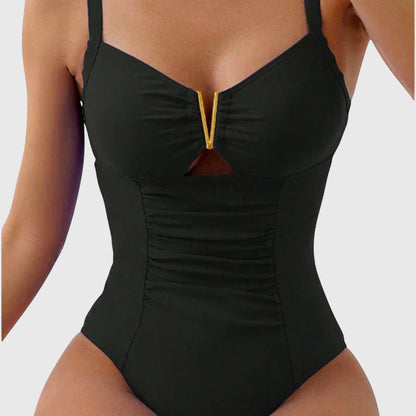 Cintia - Traje de baño con escote en V