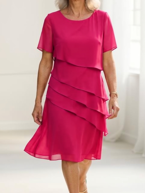 Julieta – Elegante vestido vaporoso con volantes