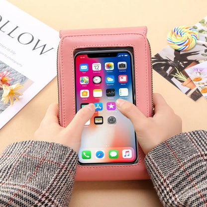 ✨️OFERTA ESPECIAL 2026 – 60 % DE DESCUENTO👜 📱Bolso de hombro para mujer con pantalla táctil: función de carga para el móvil, protección antirrobo y repelente al agua