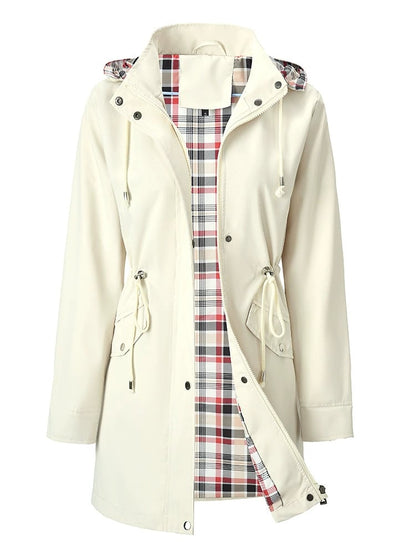 💖ÚLTIMO DÍA DE REBAJAS 50% DE DESCUENTO🧥Chaqueta elegante, ligera e impermeable para mujer 🍃-¡Desata estilo y durabilidad en cualquier tormenta!