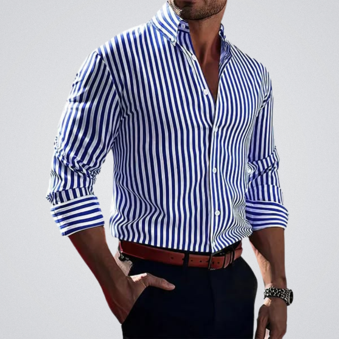 Camisa clásica de rayas