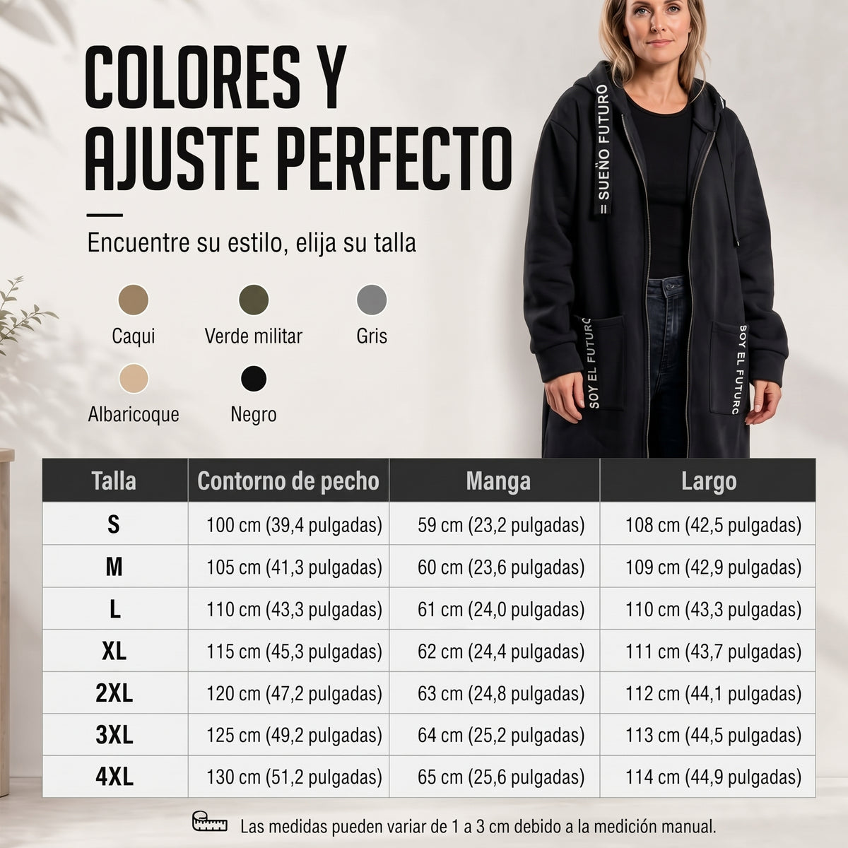 🥳💞 ¡Más de 78.000 vendidas! 🧥 Sudadera con capucha extragrande para mujer 🎁