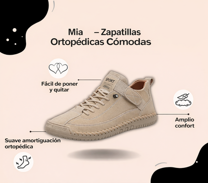 Mia – Zapatillas ortopédicas cómodas y sin dolor
