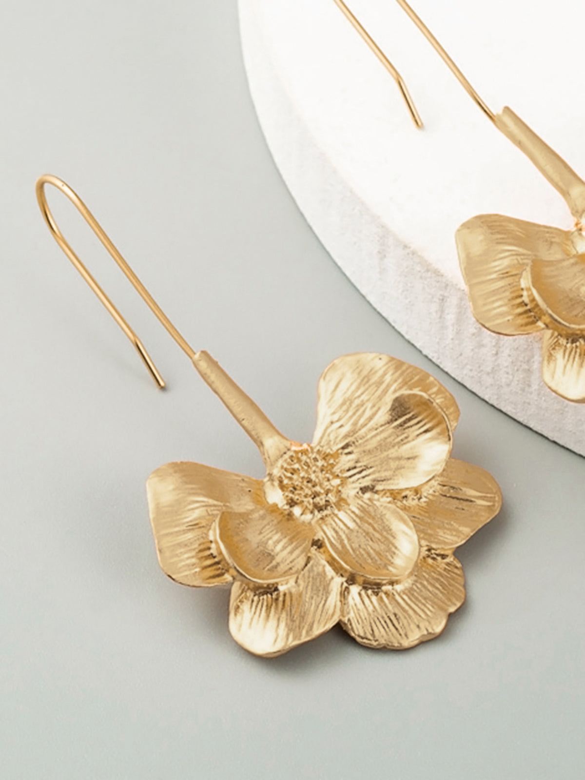 Pendientes flor en flor