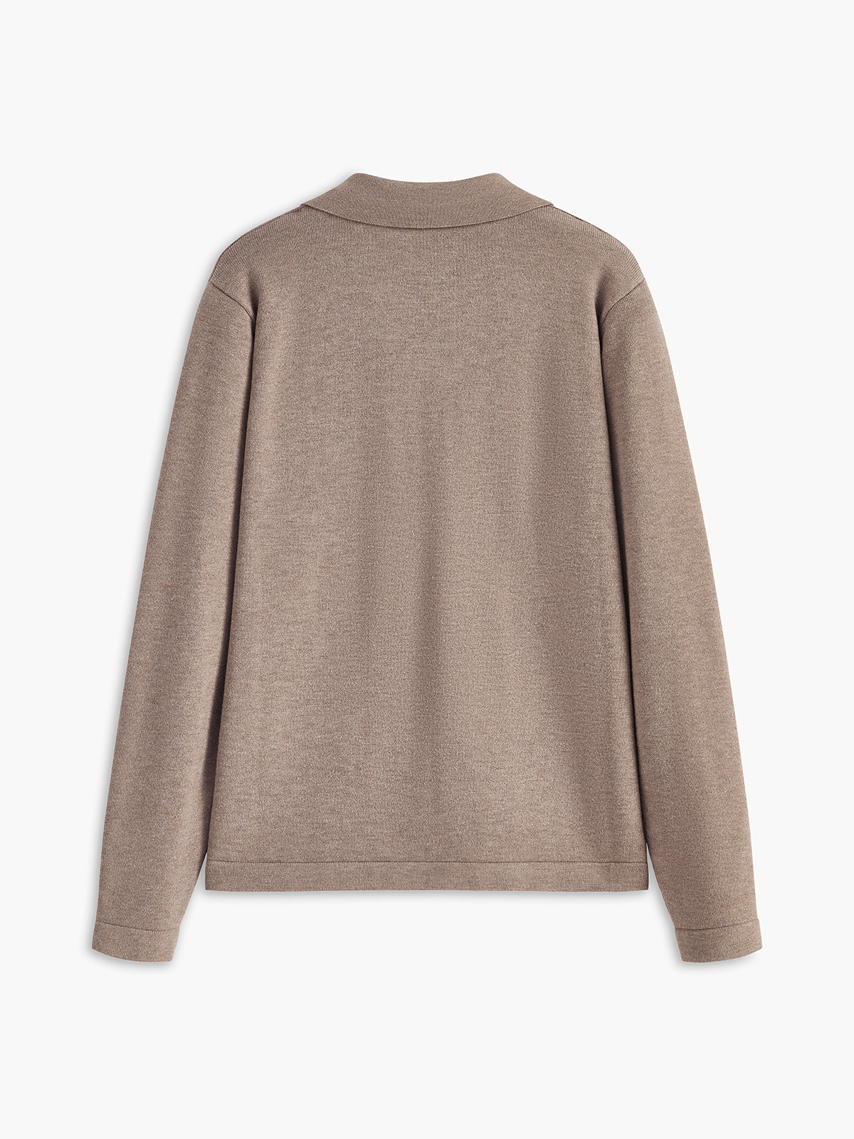 Jersey de punto informal con cuello