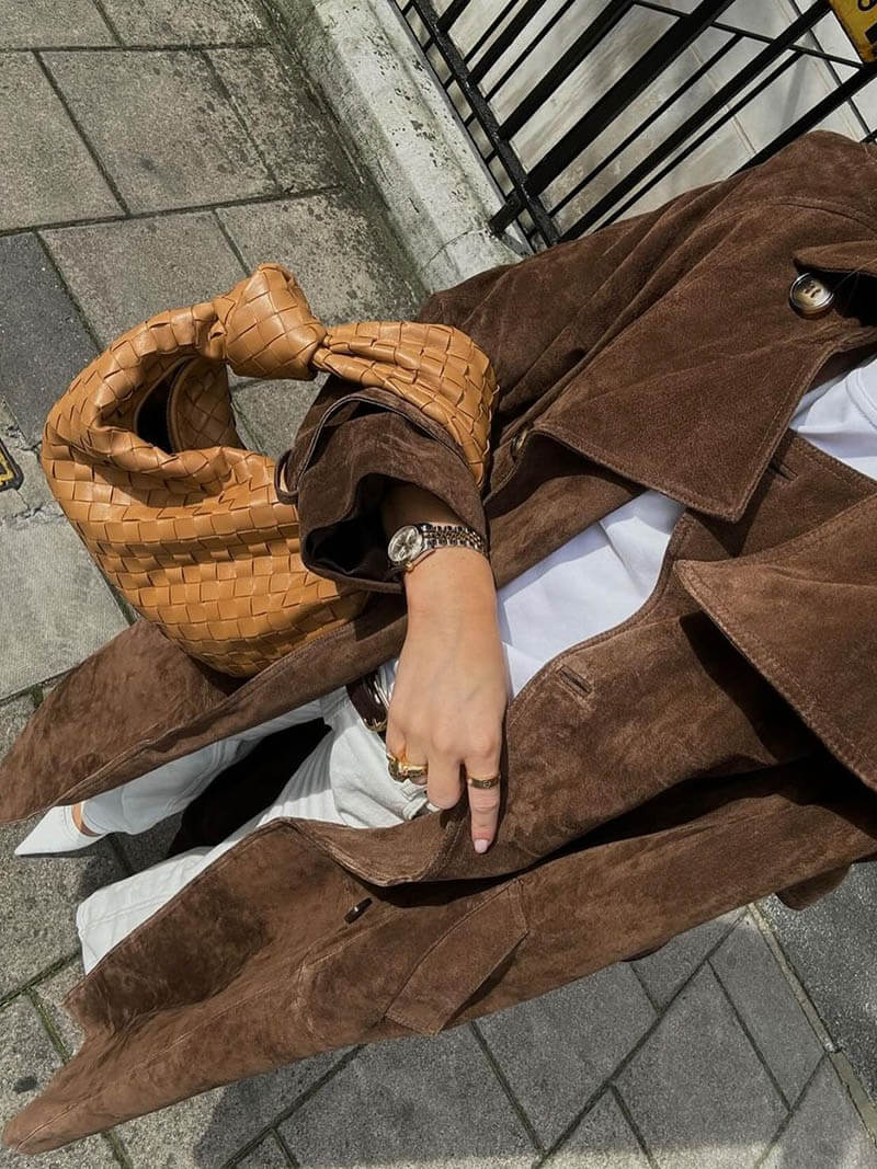 Frejas Trenchcoat | Ante sintético