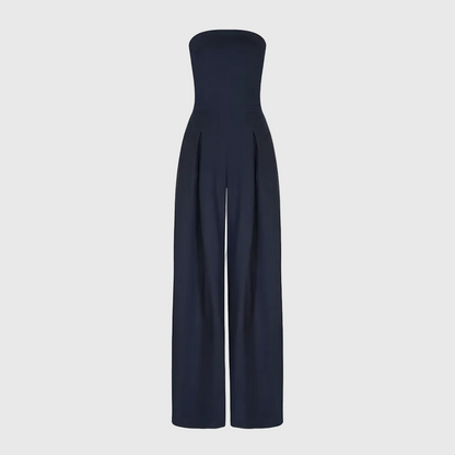 Silvia | Elegante mono sin tirantes