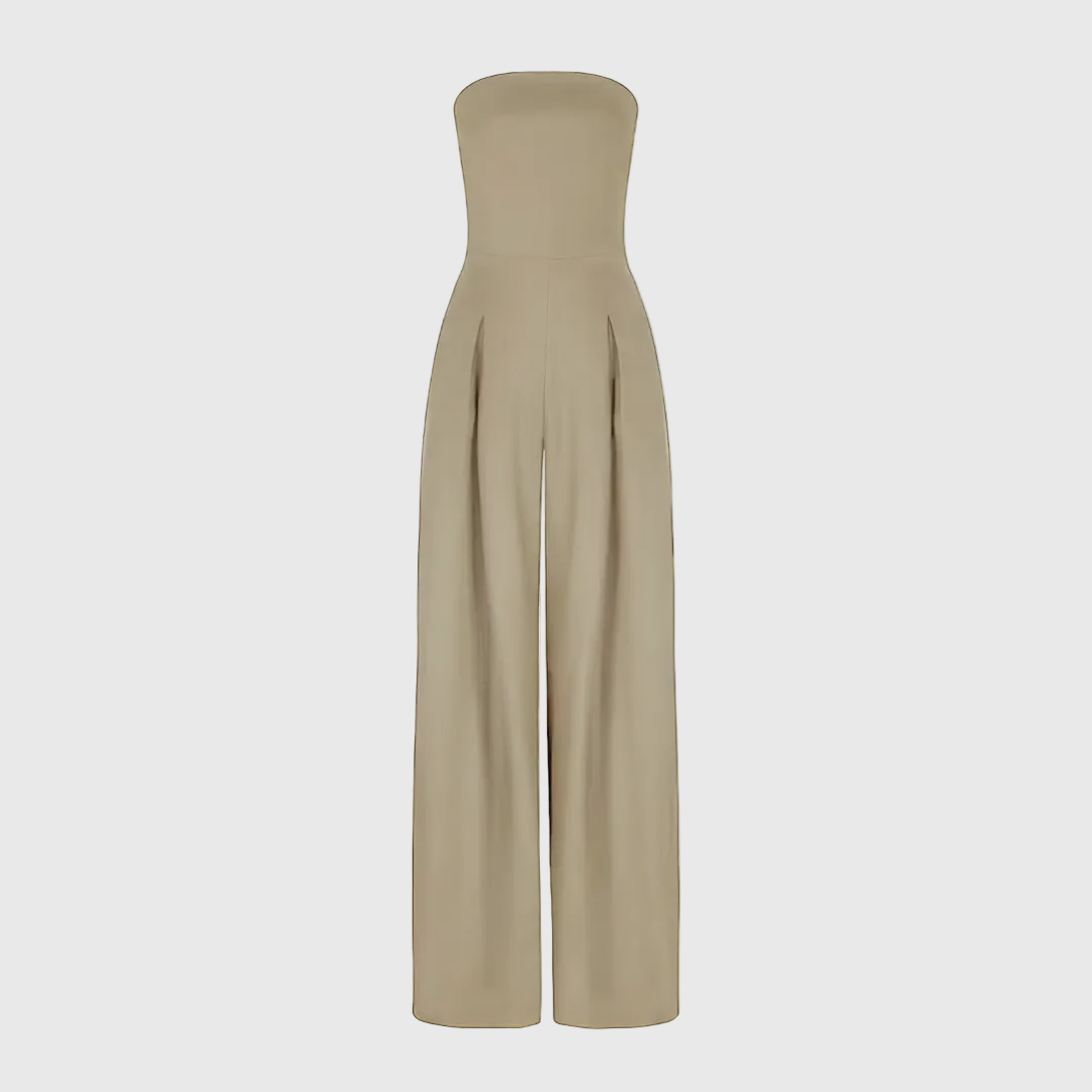 Silvia | Elegante mono sin tirantes