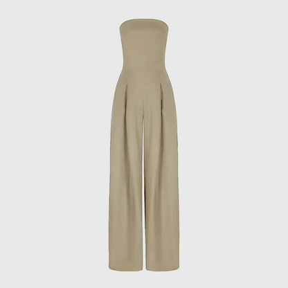 Silvia | Elegante mono sin tirantes