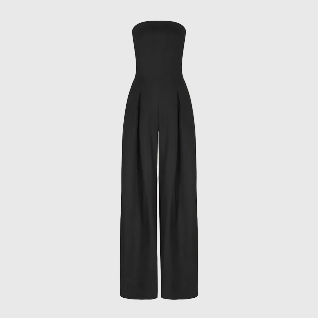 Silvia | Elegante mono sin tirantes