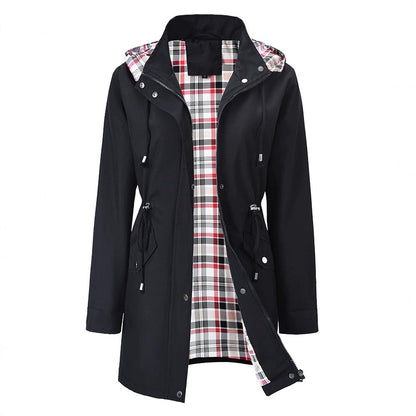 💖ÚLTIMO DÍA DE REBAJAS 50% DE DESCUENTO🧥Chaqueta elegante, ligera e impermeable para mujer 🍃-¡Desata estilo y durabilidad en cualquier tormenta!