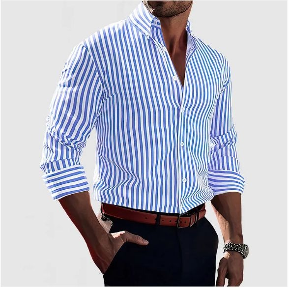 Camisa clásica de rayas