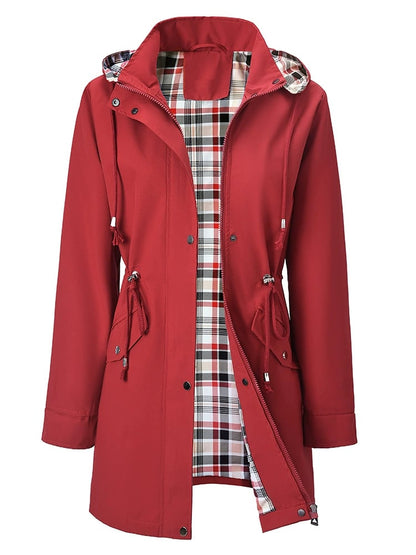 💖ÚLTIMO DÍA DE REBAJAS 50% DE DESCUENTO🧥Chaqueta elegante, ligera e impermeable para mujer 🍃-¡Desata estilo y durabilidad en cualquier tormenta!