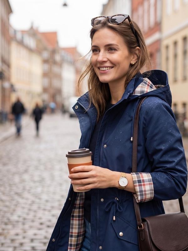 💖ÚLTIMO DÍA DE REBAJAS 50% DE DESCUENTO🧥Chaqueta elegante, ligera e impermeable para mujer 🍃-¡Desata estilo y durabilidad en cualquier tormenta!
