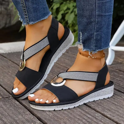 Zephiriane | Elegantes sandalias con soporte ajustable