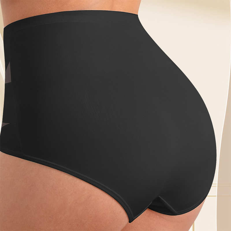 🌸Last Day-Buy 1 Get 3 Packs✨Plus-Size High-Waist Cross Tummy Control Panties