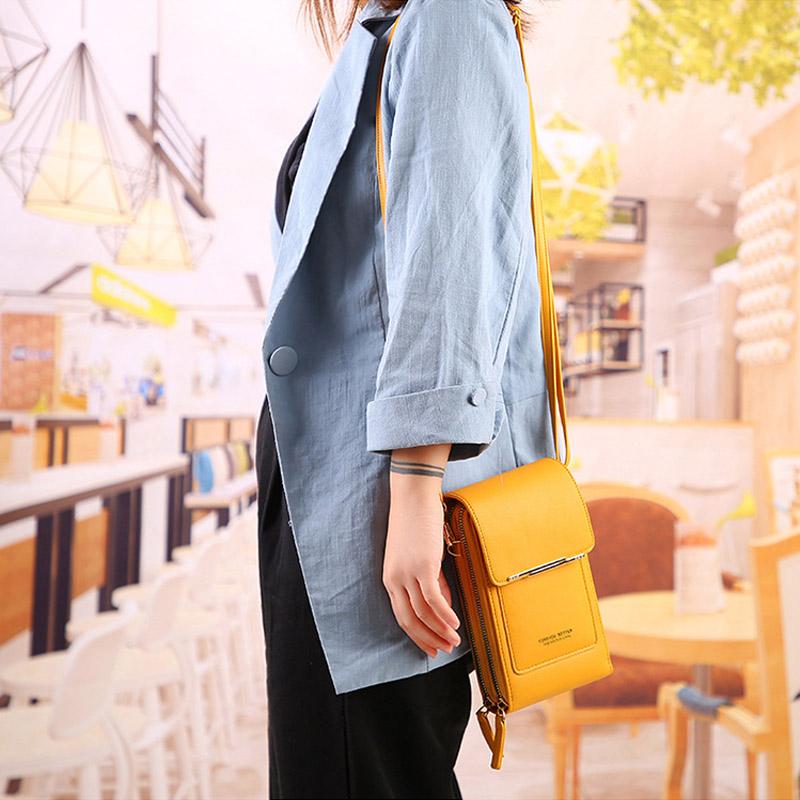 ✨️OFERTA ESPECIAL 2026 – 60 % DE DESCUENTO👜 📱Bolso de hombro para mujer con pantalla táctil: función de carga para el móvil, protección antirrobo y repelente al agua